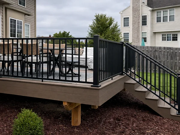 After composite deck projects - Decks on Point